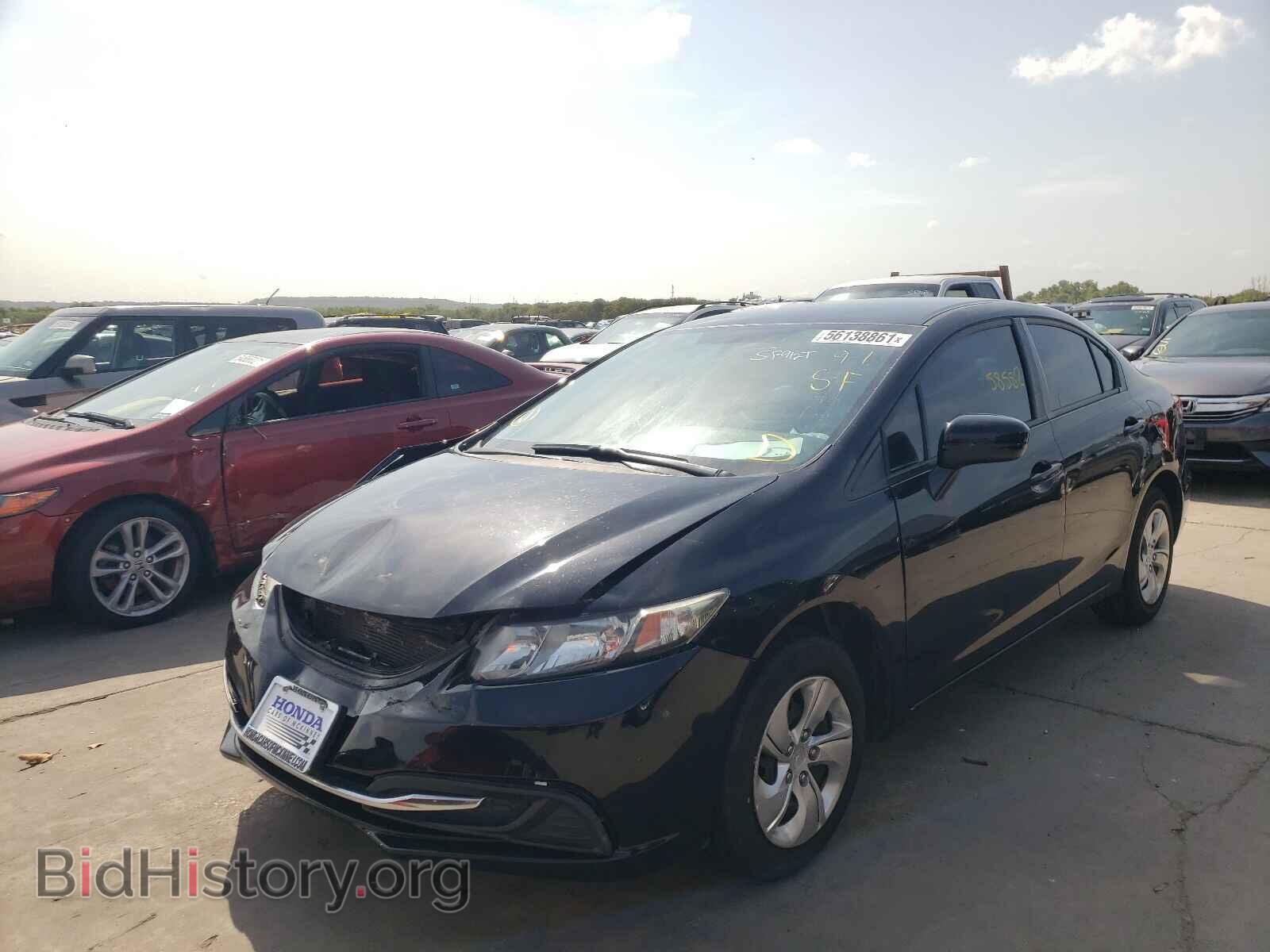 2015 HONDA CIVIC - VIN: 19XFB2F54FE014079 - Фото 2