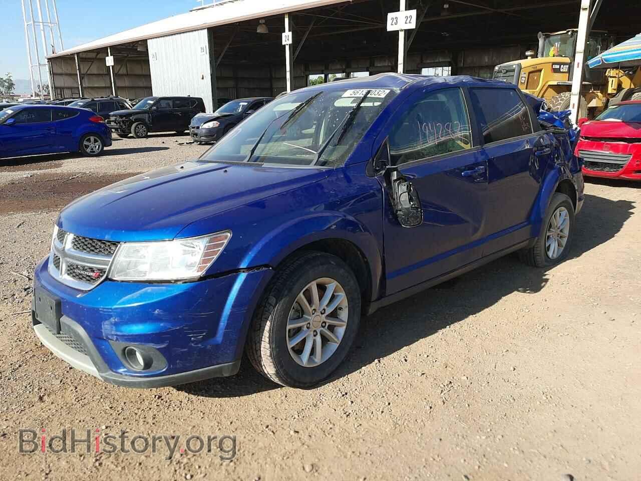 2015 DODGE JOURNEY - VIN: 3C4PDCBGXFT743467 - Фото 2
