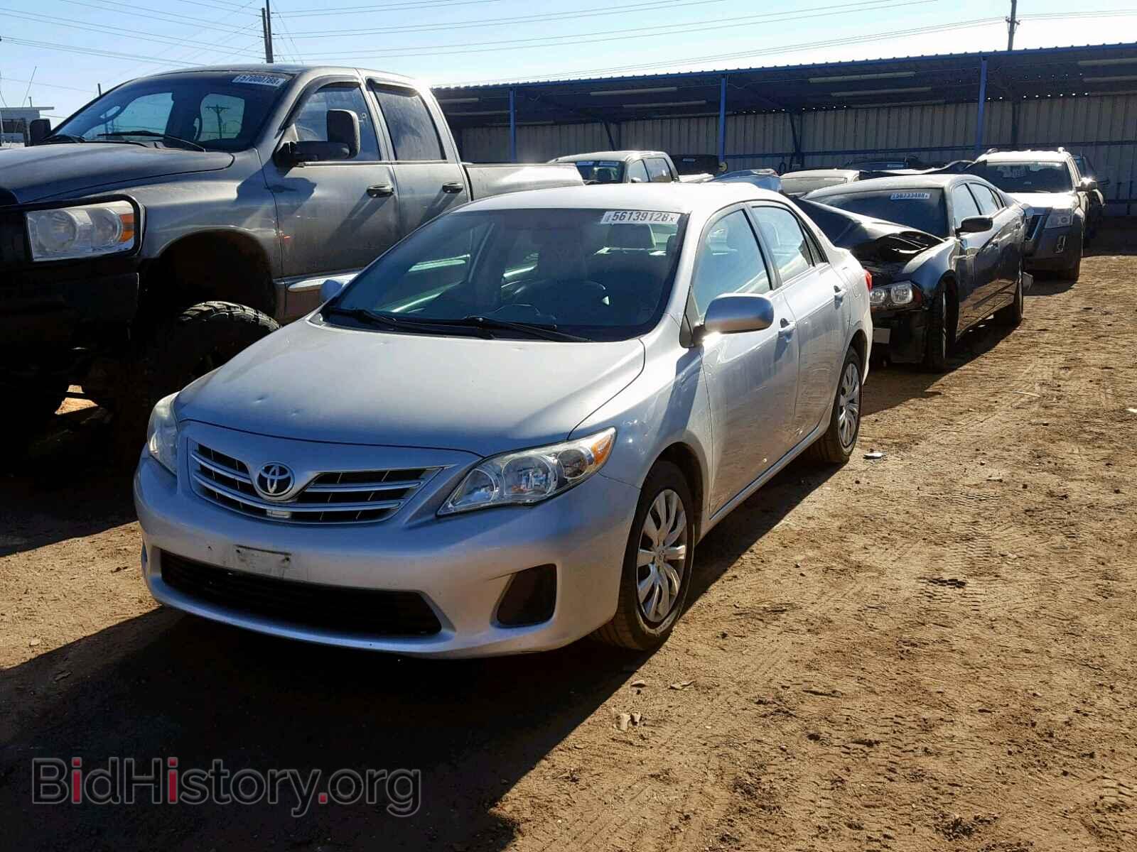 2013 TOYOTA COROLLA BA - VIN: 5YFBU4EE6DP098522 - Фото 2