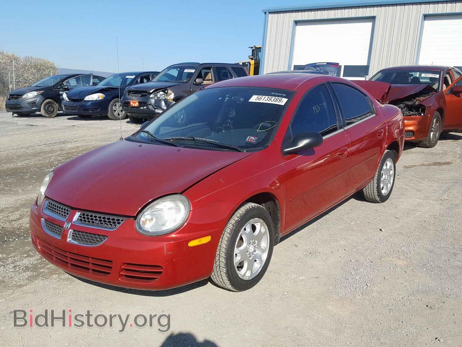 2005 DODGE NEON - VIN: 1B3ES56C95D197170 - Фото 2