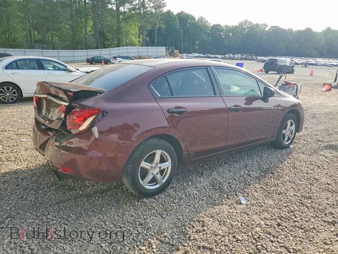 2014 HONDA CIVIC - VIN: 19XFB2F54EE068500 - Фото 3