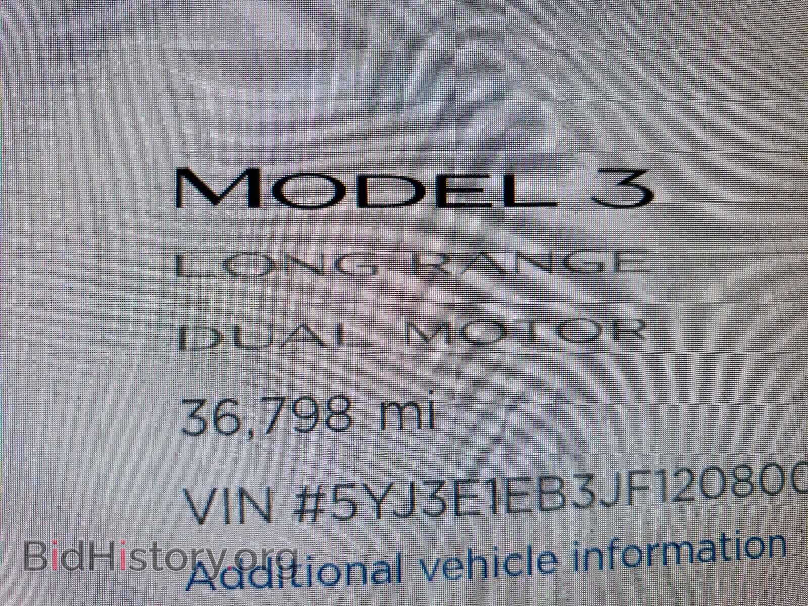 2018 TESLA MODEL 3 - VIN: 5YJ3E1EB3JF120800 - Фото 8
