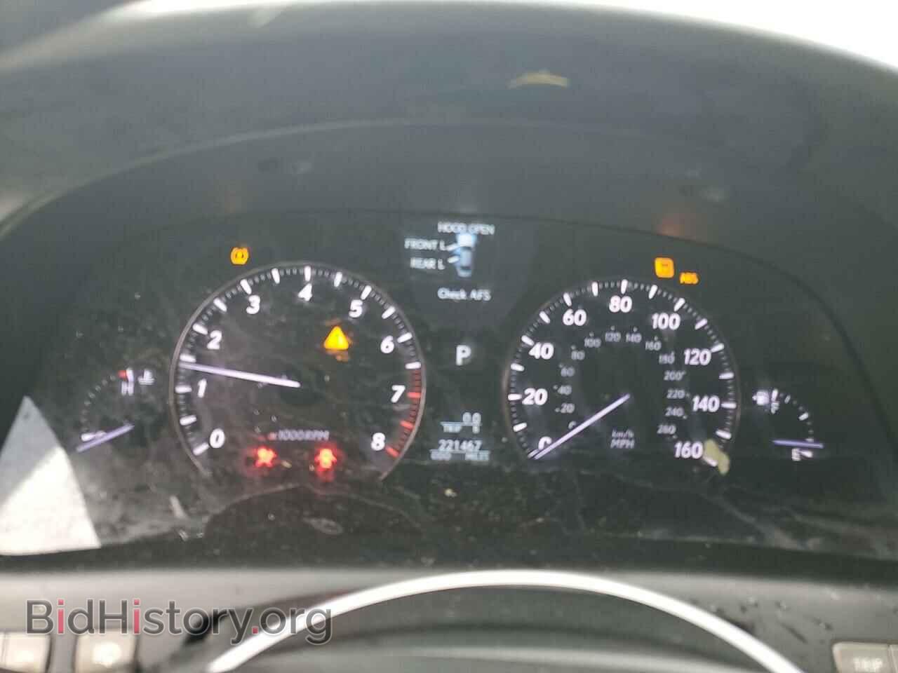 2007 LEXUS LS460 - VIN: JTHBL46F175036004 - Фото 9