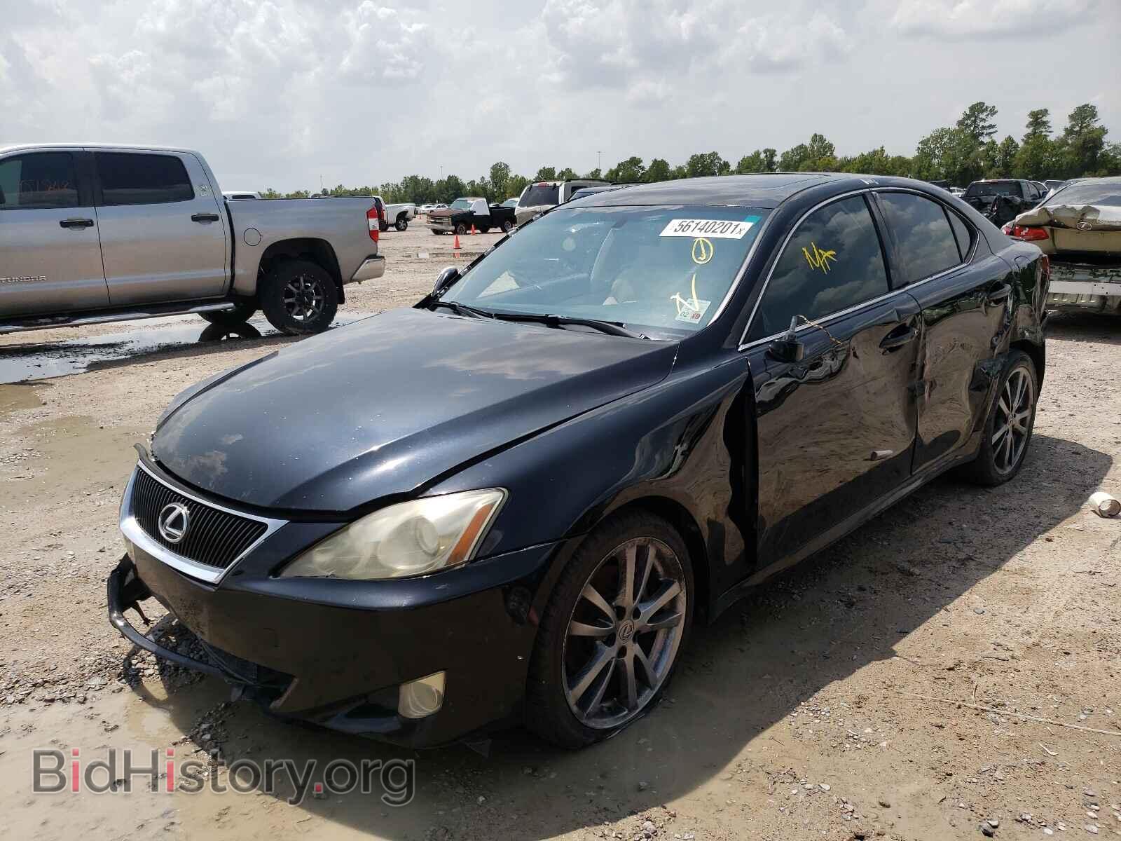 2008 LEXUS IS - VIN: JTHBK262385070614 - Фото 2