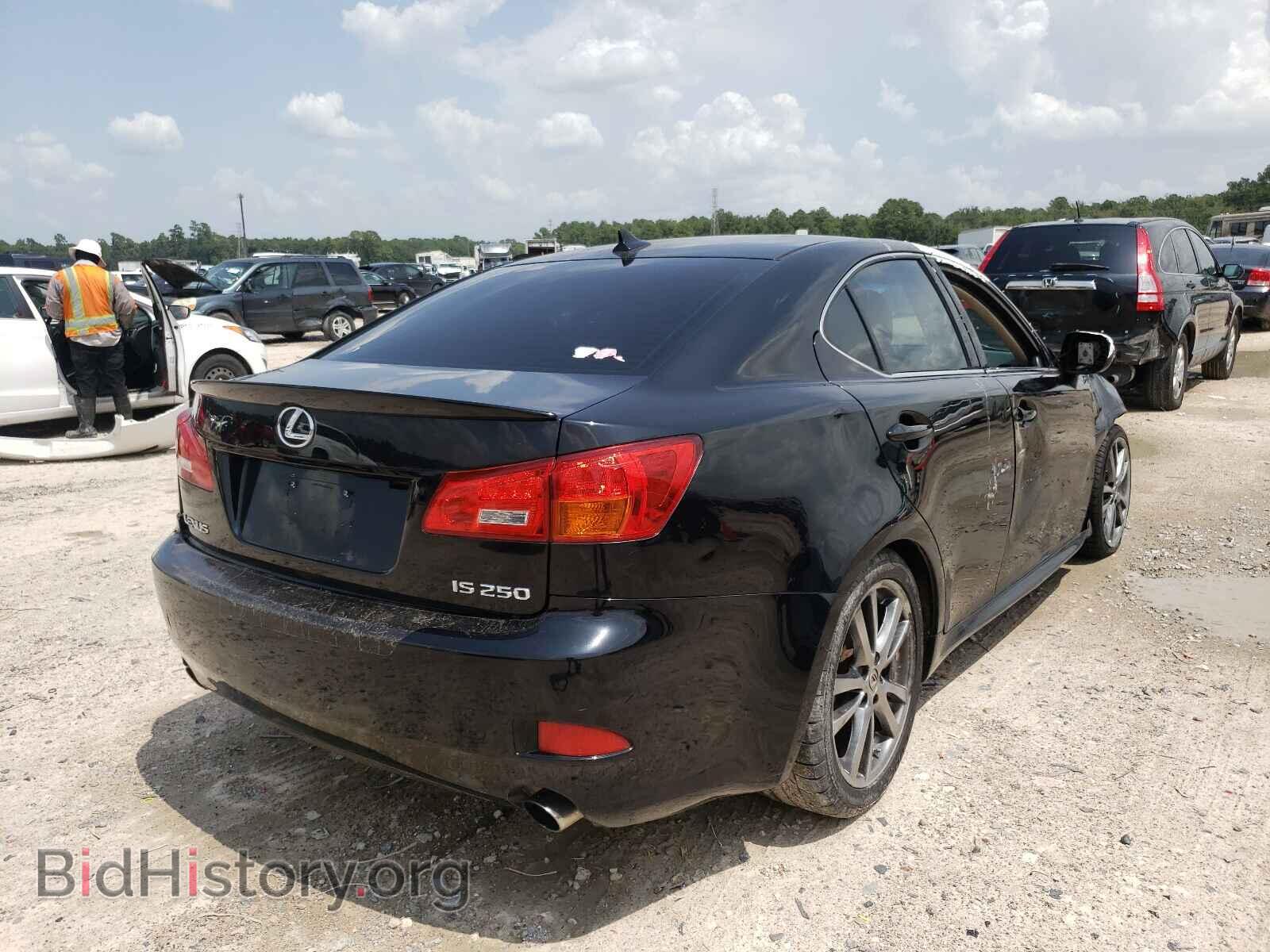 2008 LEXUS IS - VIN: JTHBK262385070614 - Фото 4