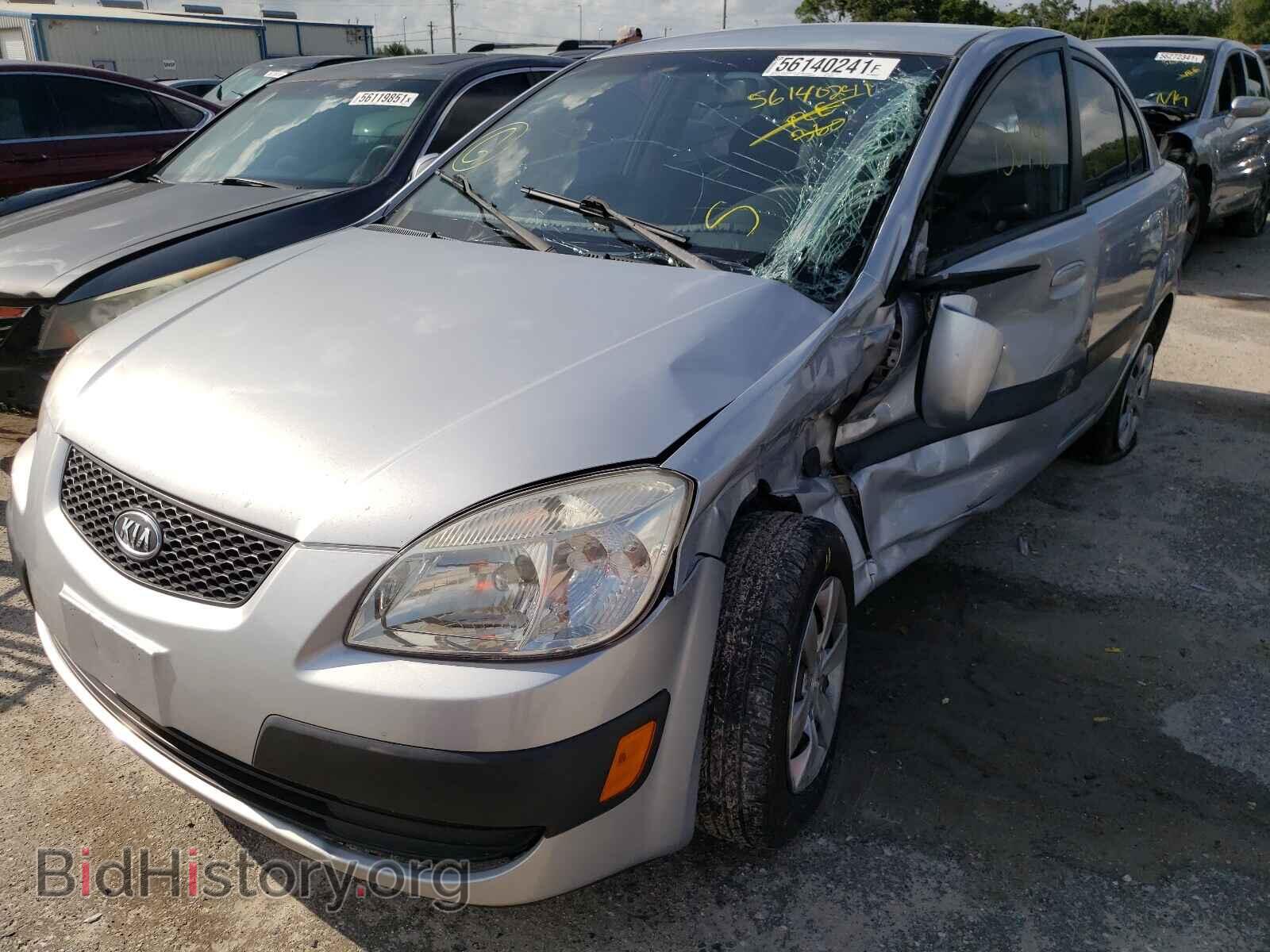 2008 KIA RIO - VIN: KNADE123086362593 - Фото 2