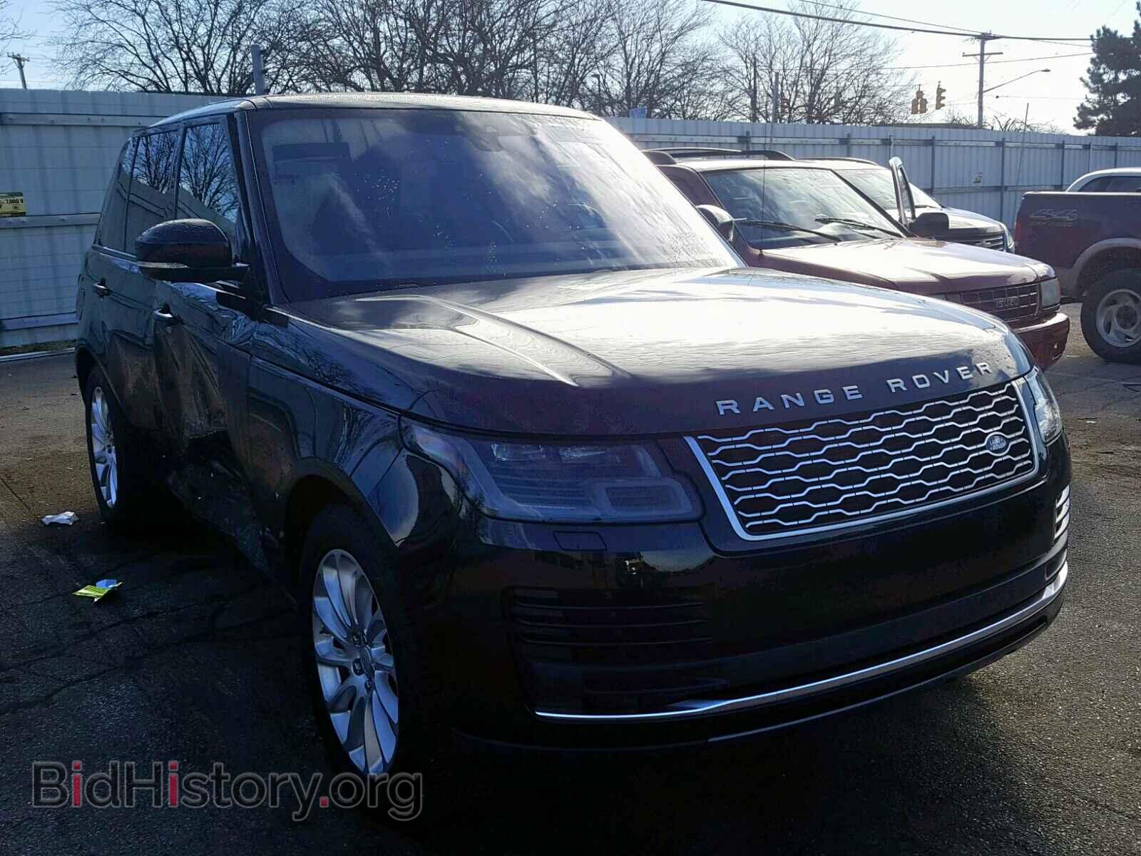 Фотография SALGS2SV9JA500210 - LAND ROVER RANGE ROVE 2018