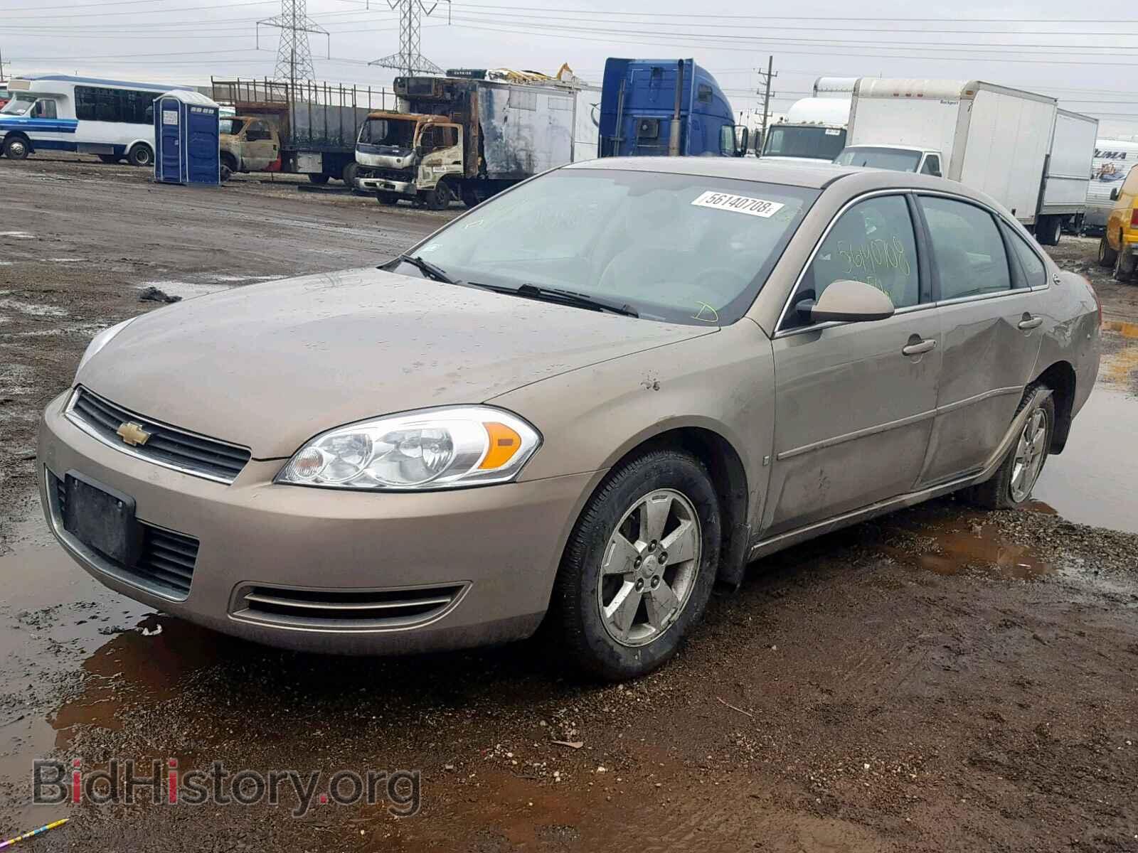 2007 CHEVROLET IMPALA - VIN: 2G1WT58K879309843 - Фото 2