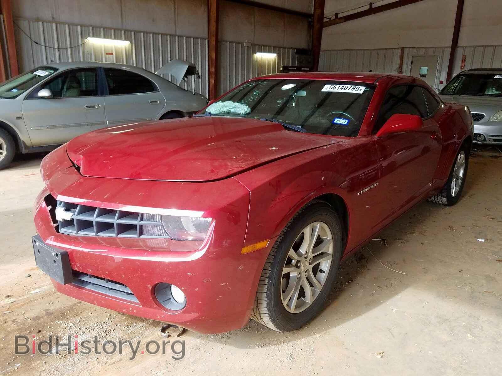2013 CHEVROLET CAMARO - VIN: 2G1FB1E34D9217021 - Фото 2