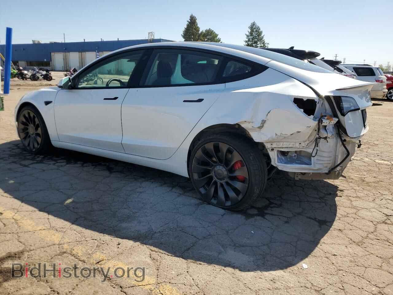 2022 TESLA MODEL 3 - VIN: 5YJ3E1ECXNF227244 - Фото 2