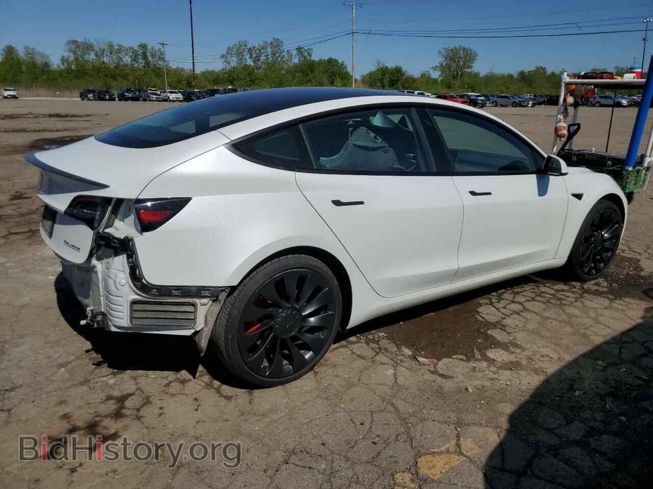 2022 TESLA MODEL 3 - VIN: 5YJ3E1ECXNF227244 - Фото 3