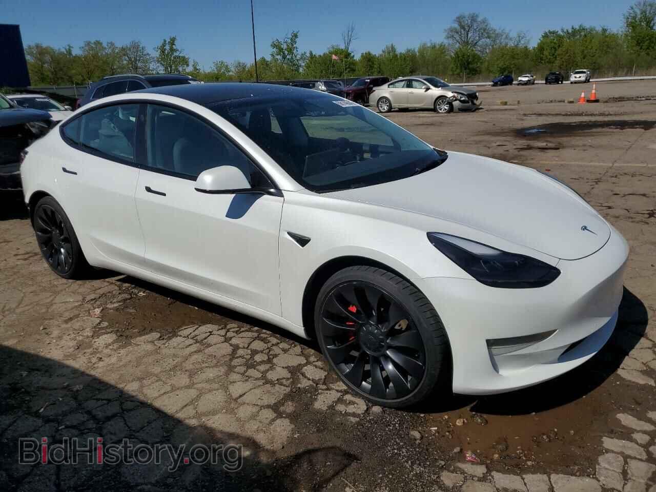 2022 TESLA MODEL 3 - VIN: 5YJ3E1ECXNF227244 - Фото 4