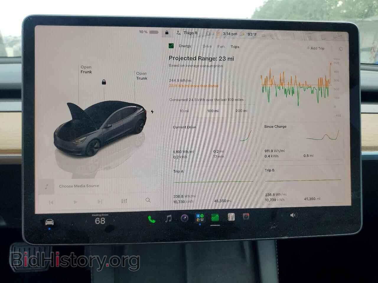 2023 TESLA MODEL 3 - VIN: 5YJ3E1EA8PF645027 - Photo 9