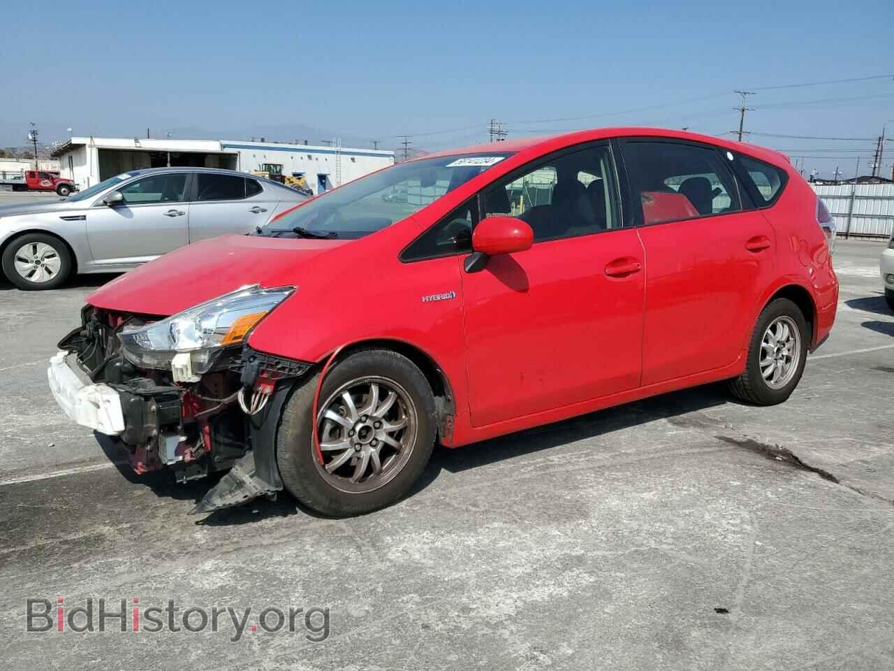 Фотография JTDZN3EU3FJ033101 - TOYOTA PRIUS 2015