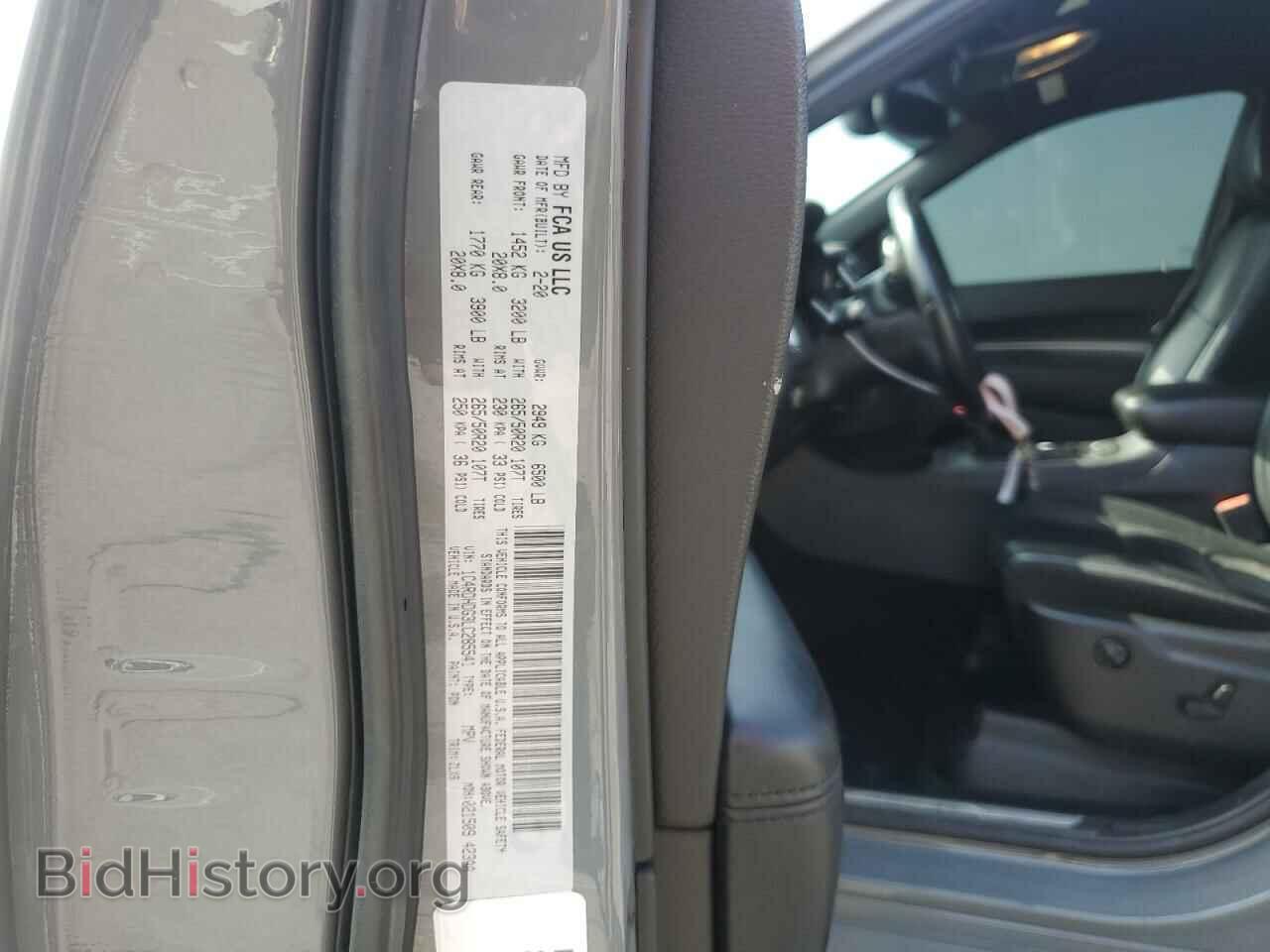 2020 DODGE DURANGO - VIN: 1C4RDHDG3LC285541 - Фото 14