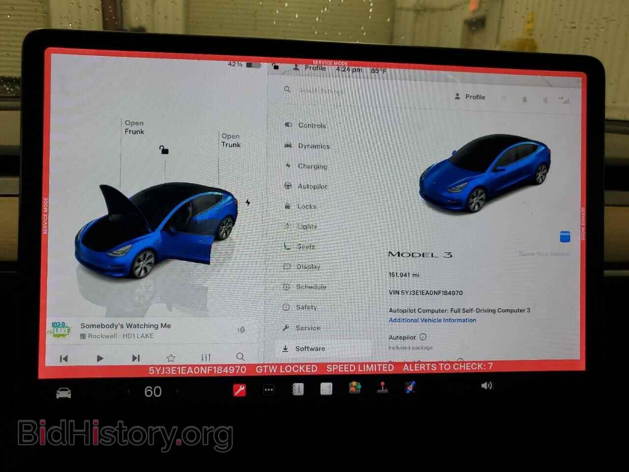 2022 TESLA MODEL 3 - VIN: 5YJ3E1EA0NF184970 - Фото 9