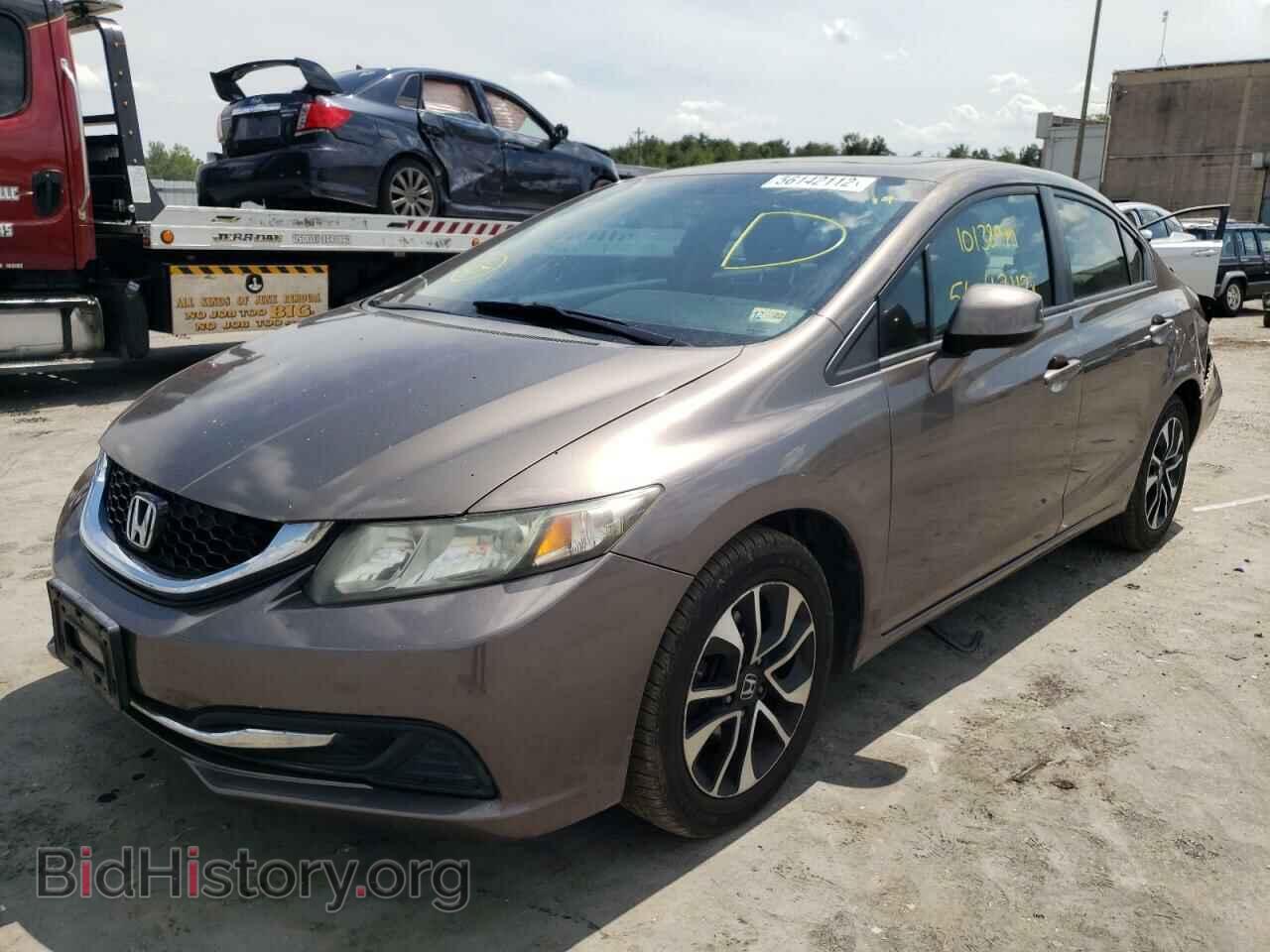 2013 HONDA CIVIC - VIN: 2HGFB2F87DH510149 - Фото 2