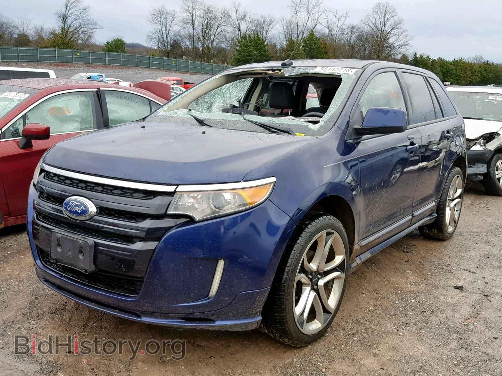 2011 FORD EDGE - VIN: 2FMDK4AK4BBA03709 - Фото 2