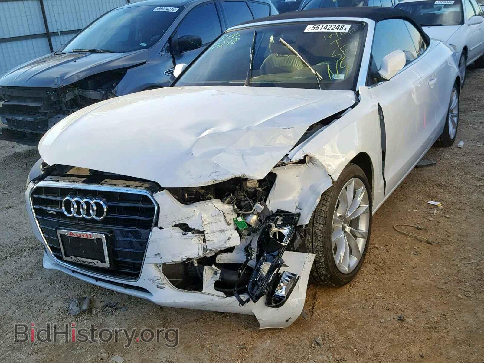 2013 AUDI A5 PREMIUM - VIN: WAULFAFH1DN007656 - Фото 2