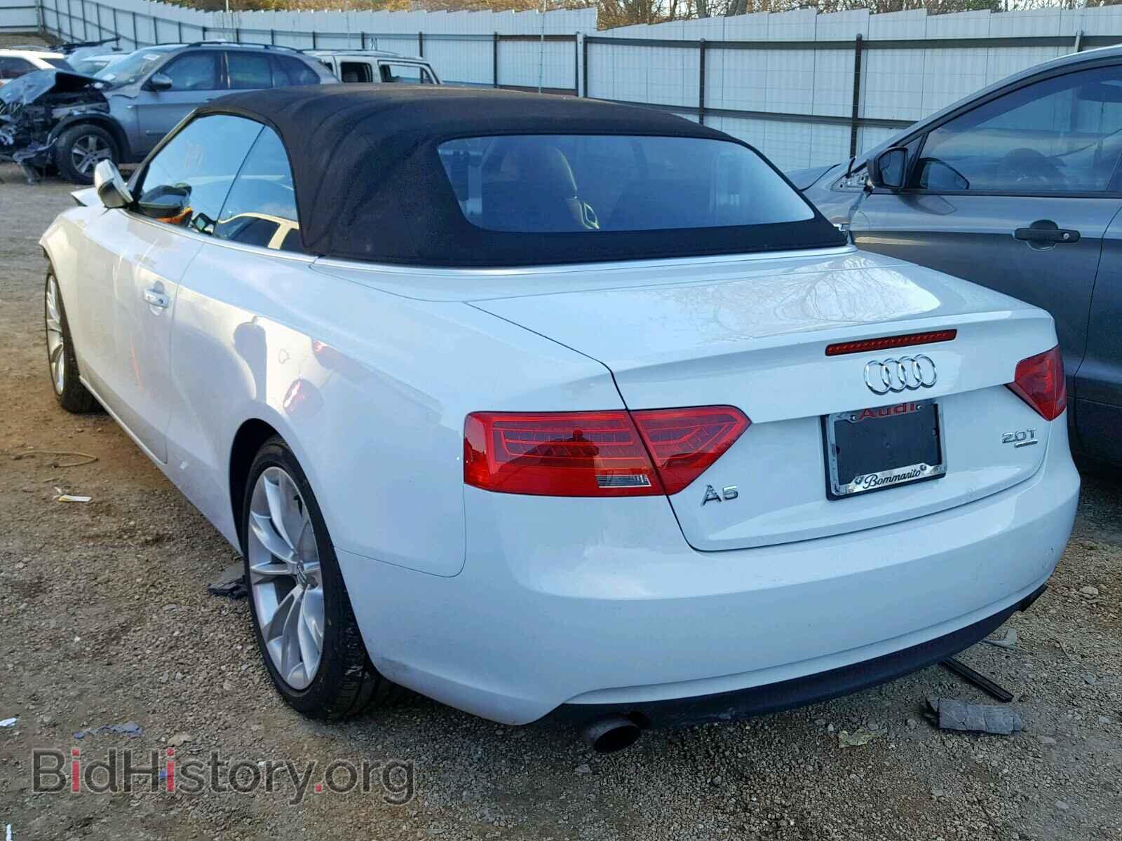 2013 AUDI A5 PREMIUM - VIN: WAULFAFH1DN007656 - Фото 3