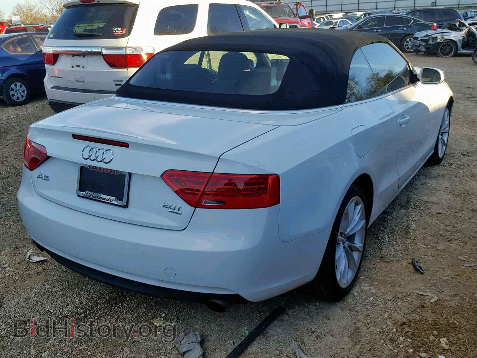 2013 AUDI A5 PREMIUM - VIN: WAULFAFH1DN007656 - Фото 4