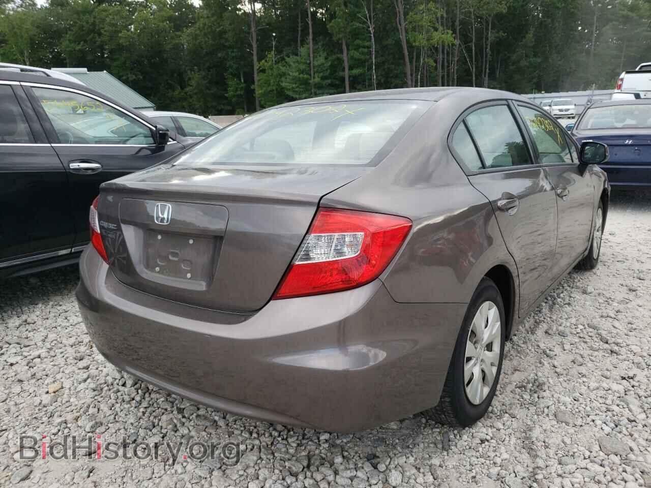 2012 HONDA CIVIC - VIN: 2HGFB2E53CH541579 - Фото 4