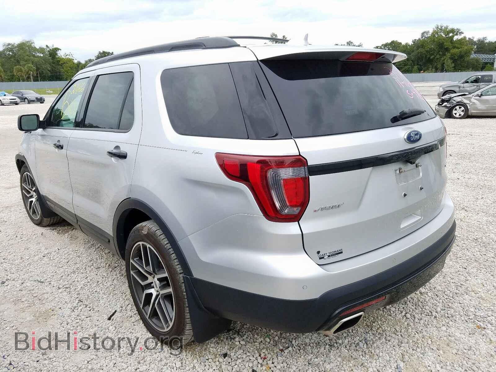 2016 FORD EXPLORER - VIN: 1FM5K8GT6GGB31624 - Фото 3