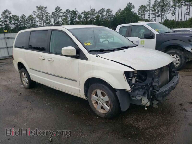 2010 Dodge CARAVAN Grand Cara (VIN 2D4RN5D19AR459658) — фото 1 из 10, Copart, повреждение: передняя часть
