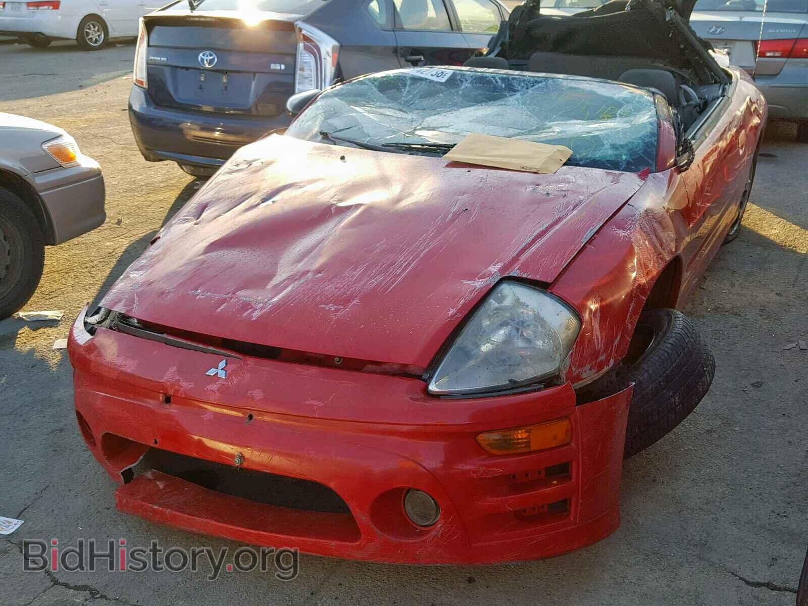 2003 MITSUBISHI ECLIPSE - VIN: 4A3AE45G63E193245 - Фото 2