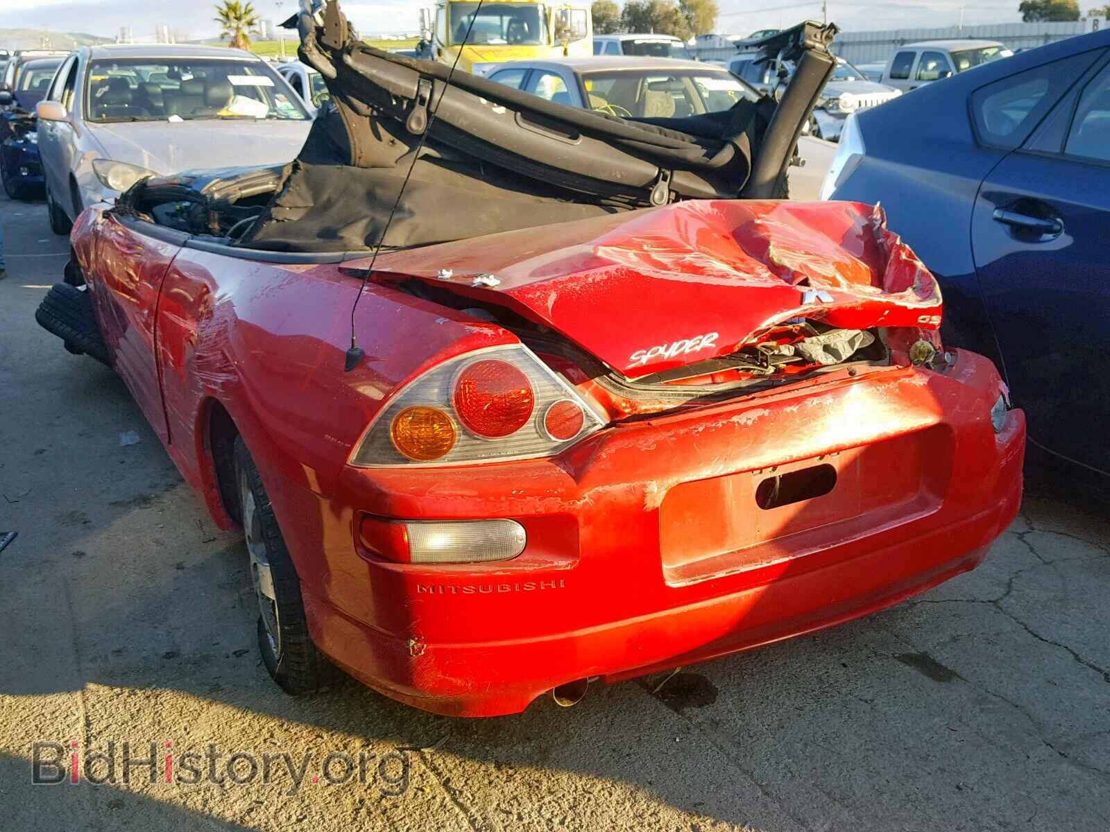 2003 MITSUBISHI ECLIPSE - VIN: 4A3AE45G63E193245 - Фото 3