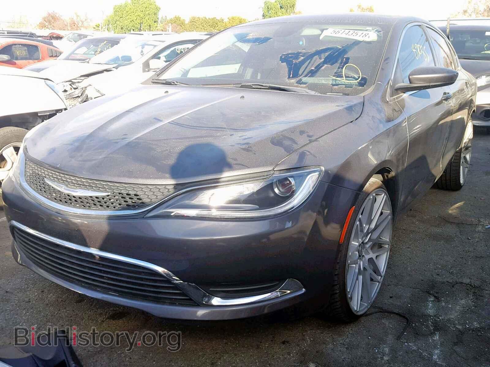 2015 CHRYSLER 200 - VIN: 1C3CCCABXFN630906 - Photo 2