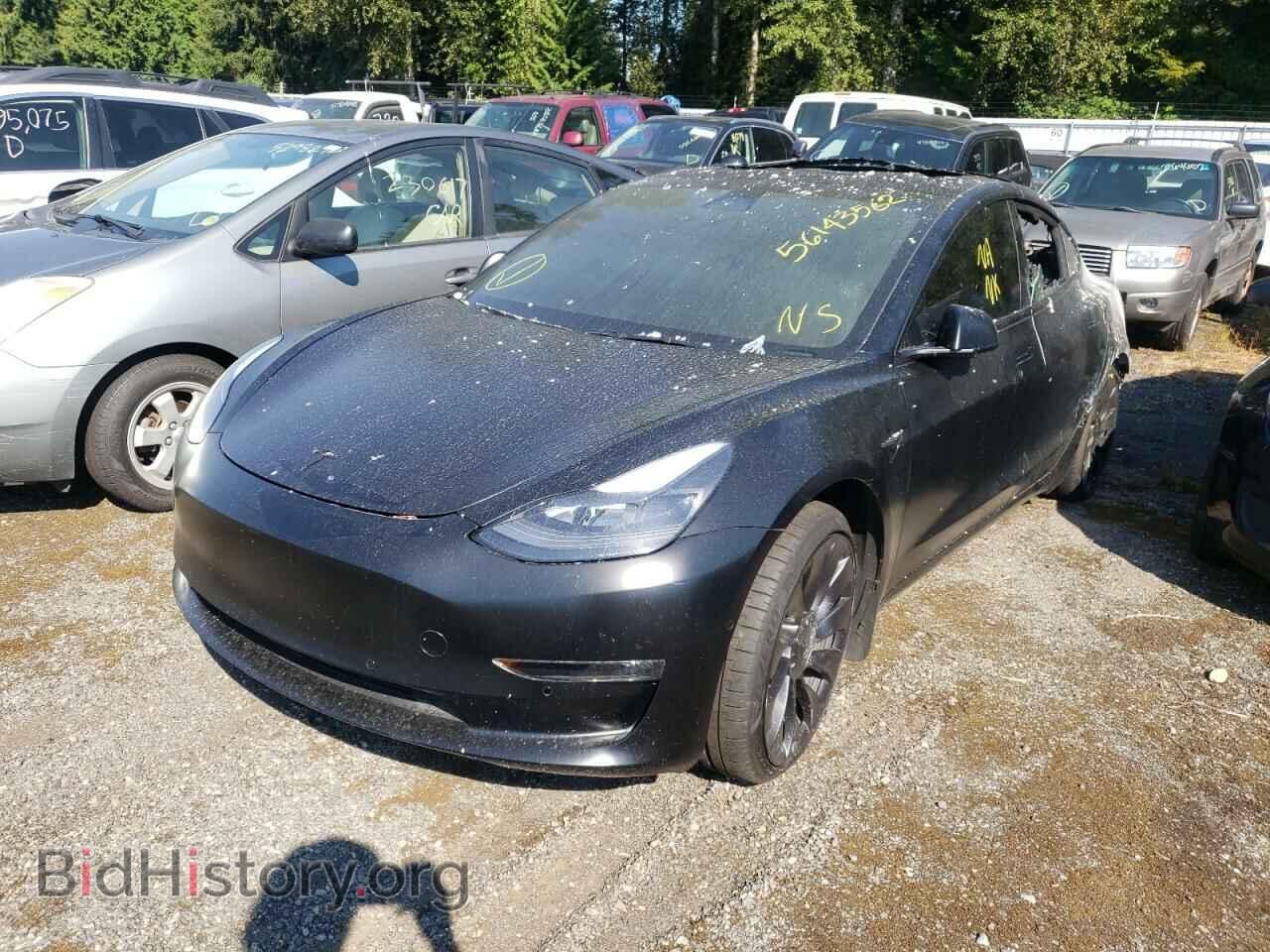 2022 TESLA MODEL 3 - VIN: 5YJ3E1ECXNF126415 - Photo 2