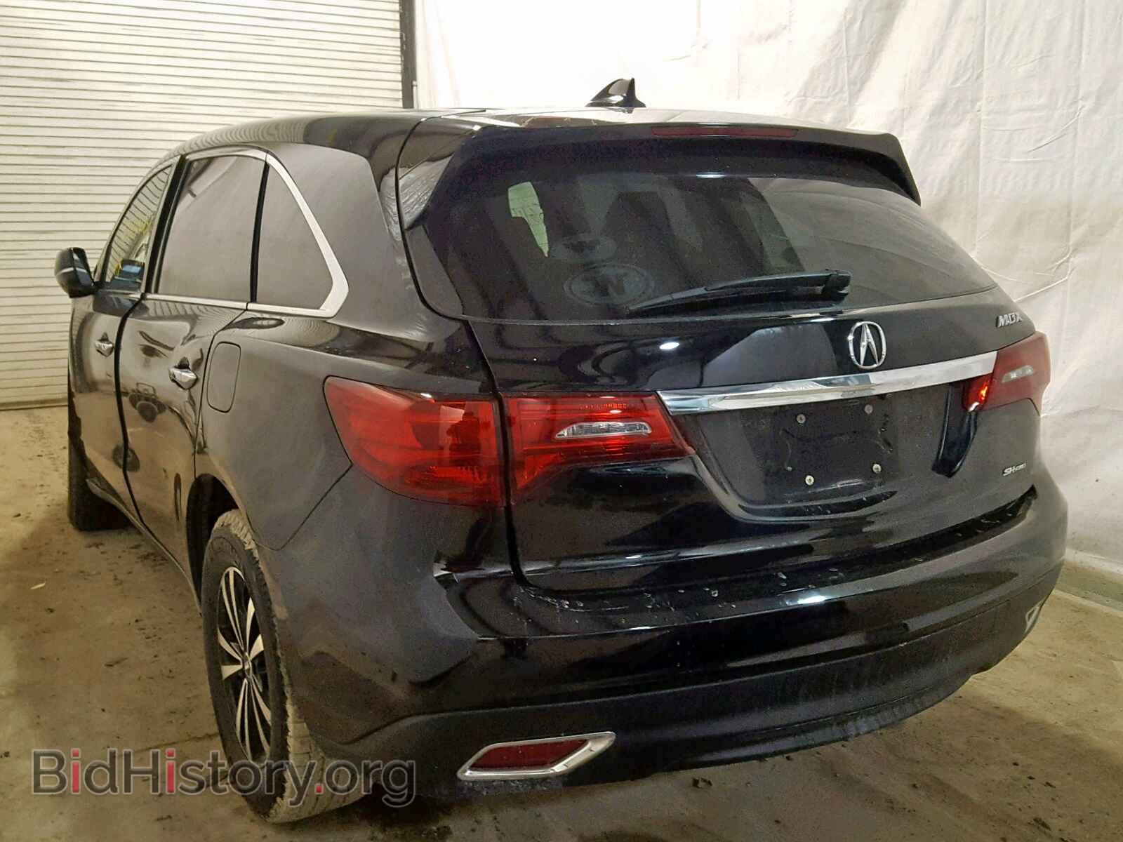 2014 ACURA MDX - VIN: 5FRYD4H28EB044338 - Фото 3