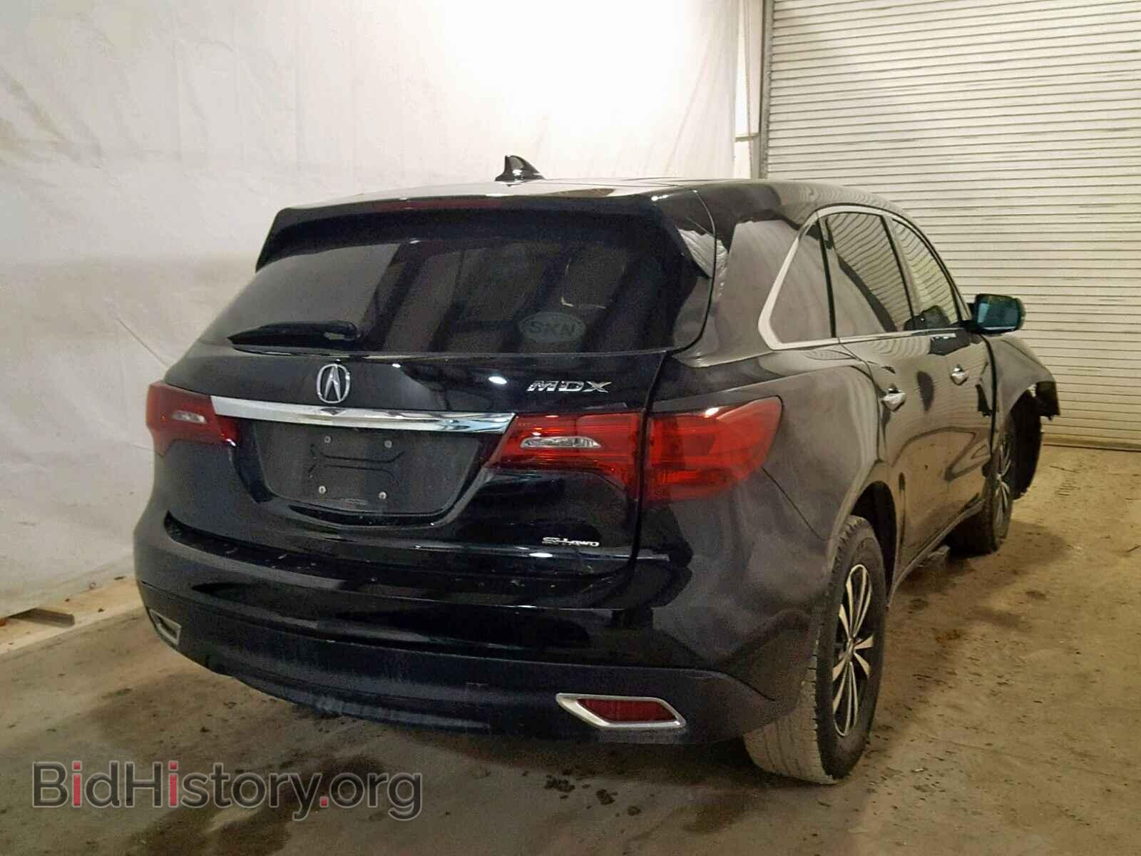 2014 ACURA MDX - VIN: 5FRYD4H28EB044338 - Фото 4