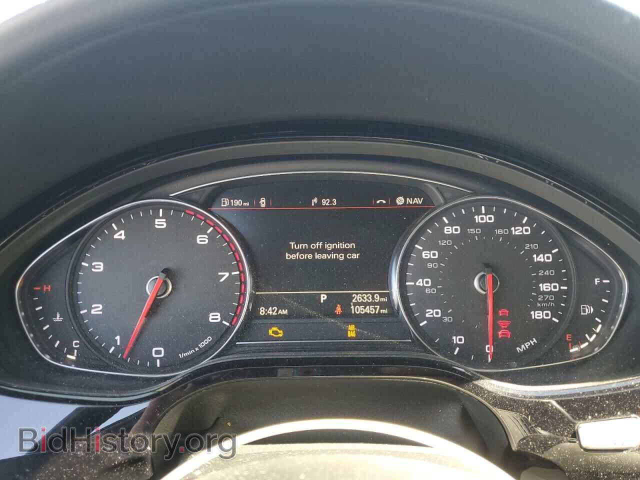 2016 AUDI A8 - VIN: WAU43AFD5GN015399 - Фото 9