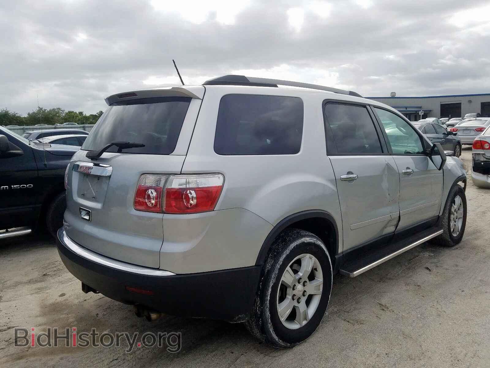 2012 GMC ACADIA SLE - VIN: 1GKKRNED5CJ329464 - Фото 4