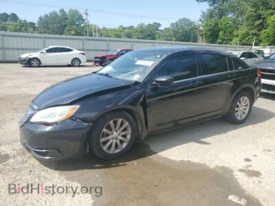 2013 Chrysler 200 Touring, черный — VIN 1C3CCBBB7DN571335, Copart