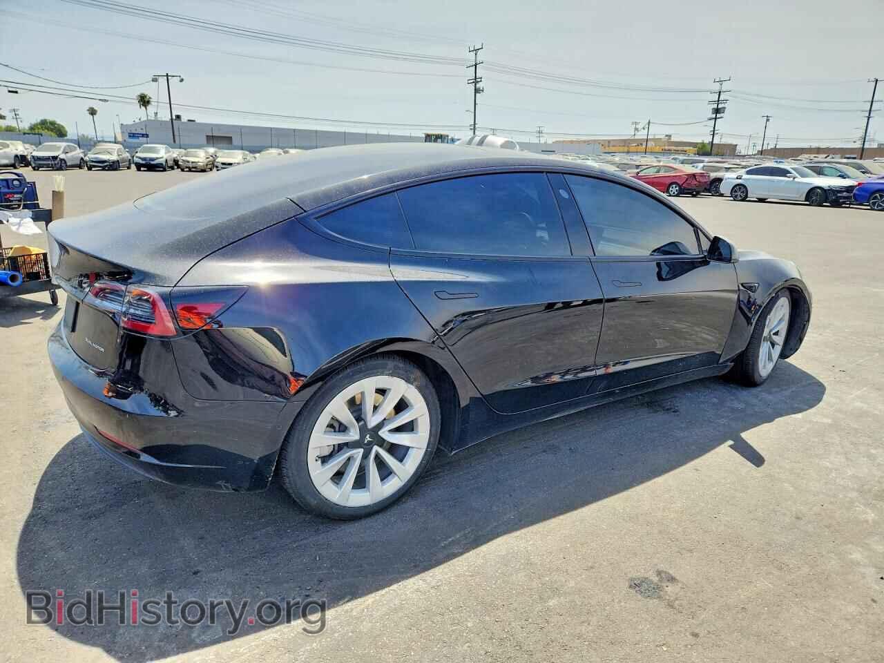 2022 TESLA MODEL 3 - VIN: 5YJ3E1EB7NF185073 - Фото 3