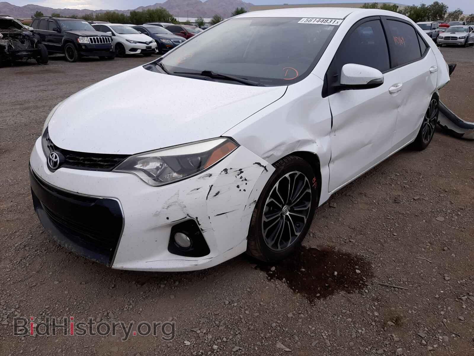 2014 TOYOTA COROLLA - VIN: 2T1BURHE8EC123107 - Photo 2