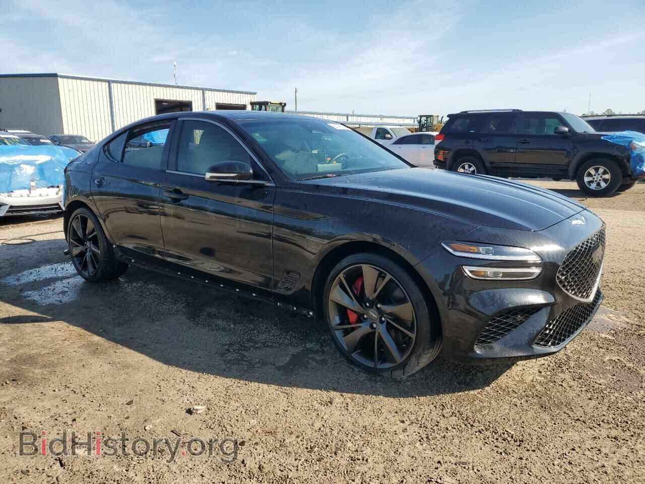 2022 GENESIS G70 BASE - VIN: KMTG54TEXNU103233 - Фото 4