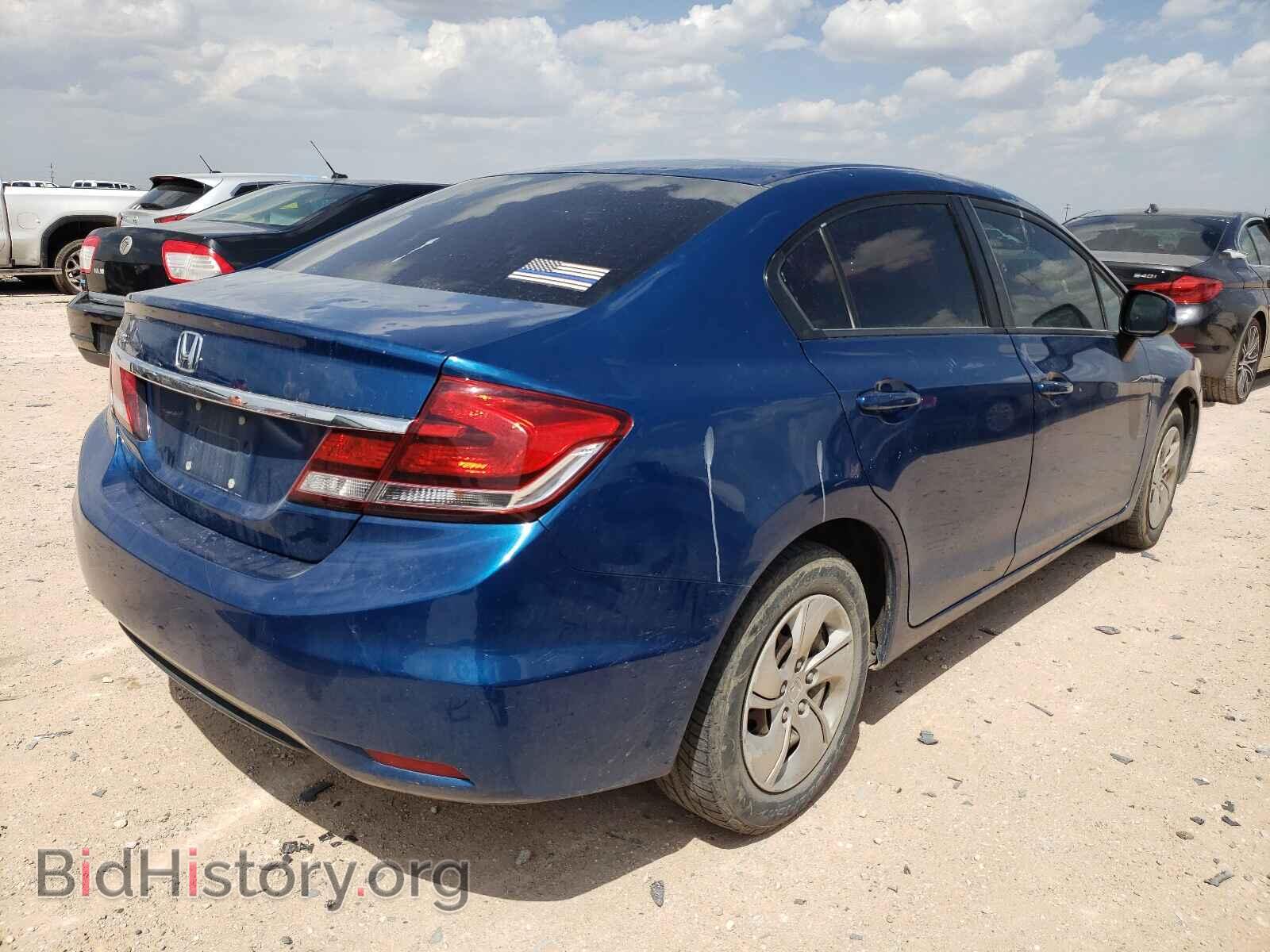 2013 HONDA CIVIC - VIN: 2HGFB2F5XDH583439 - Фото 4