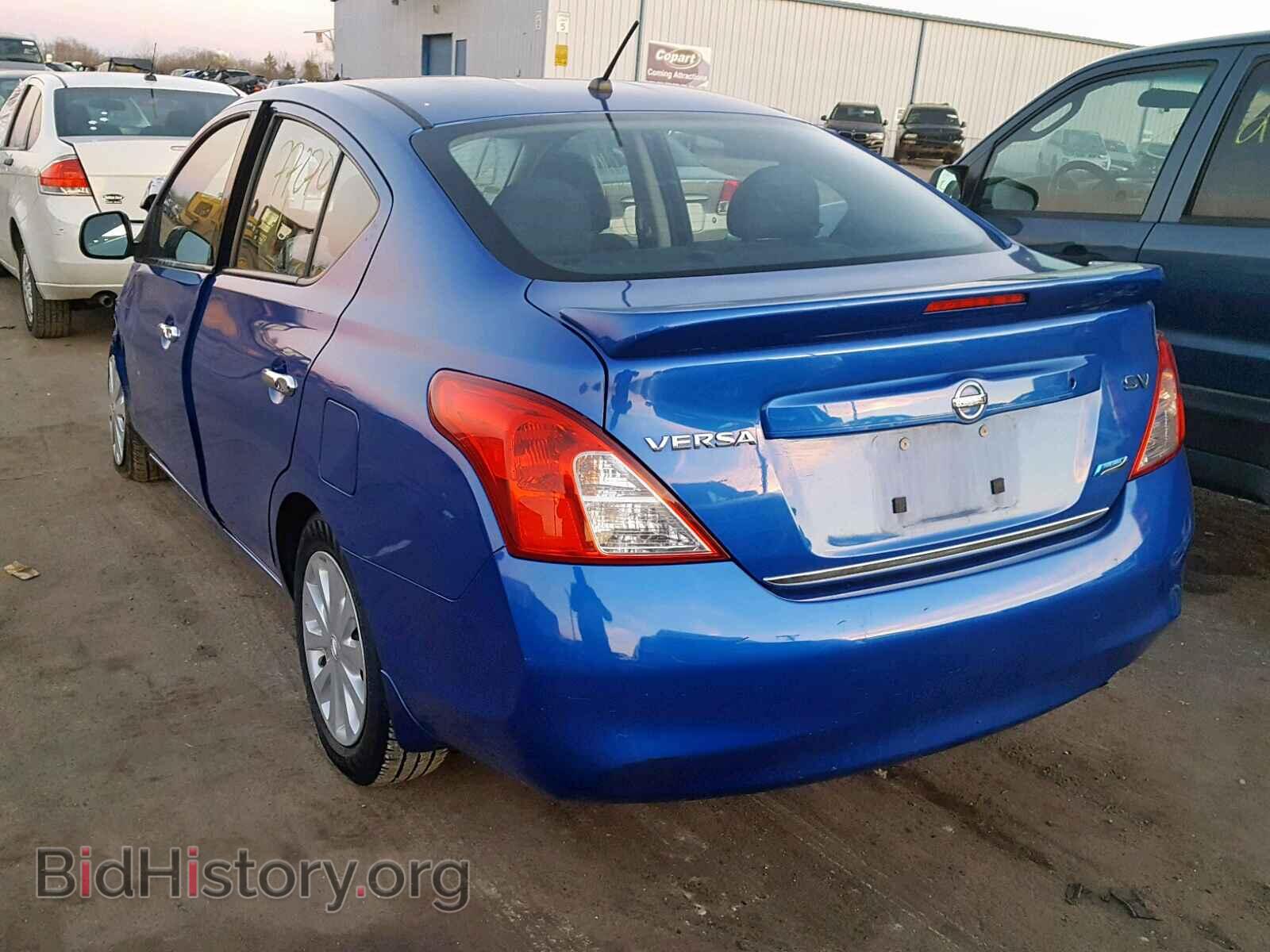2014 NISSAN VERSA - VIN: 3N1CN7APXEL828573 - Фото 3
