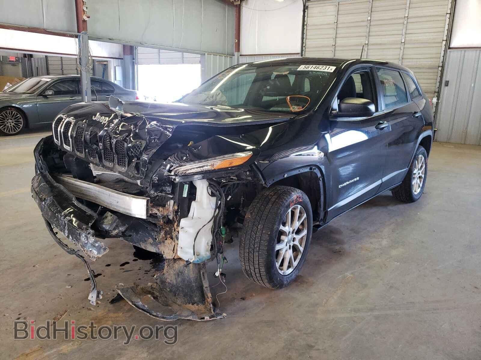 2017 JEEP CHEROKEE - VIN: 1C4PJMABXHD220396 - Фото 2