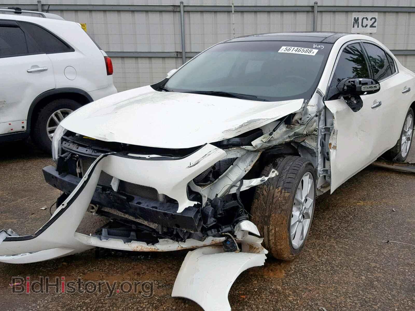 2012 NISSAN MAXIMA S - VIN: 1N4AA5AP4CC846554 - Фото 2