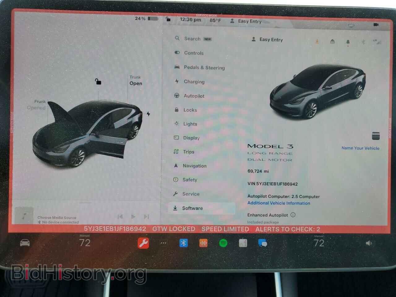 2018 TESLA MODEL 3 - VIN: 5YJ3E1EB1JF186942 - Photo 9
