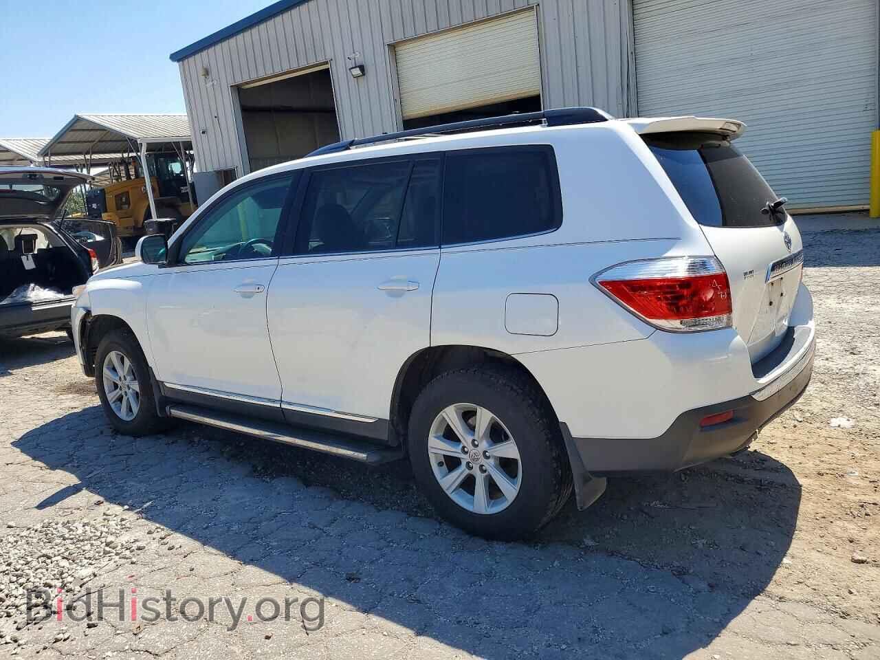 2013 TOYOTA HIGHLANDER - VIN: 5TDBK3EH8DS269806 - Фото 2