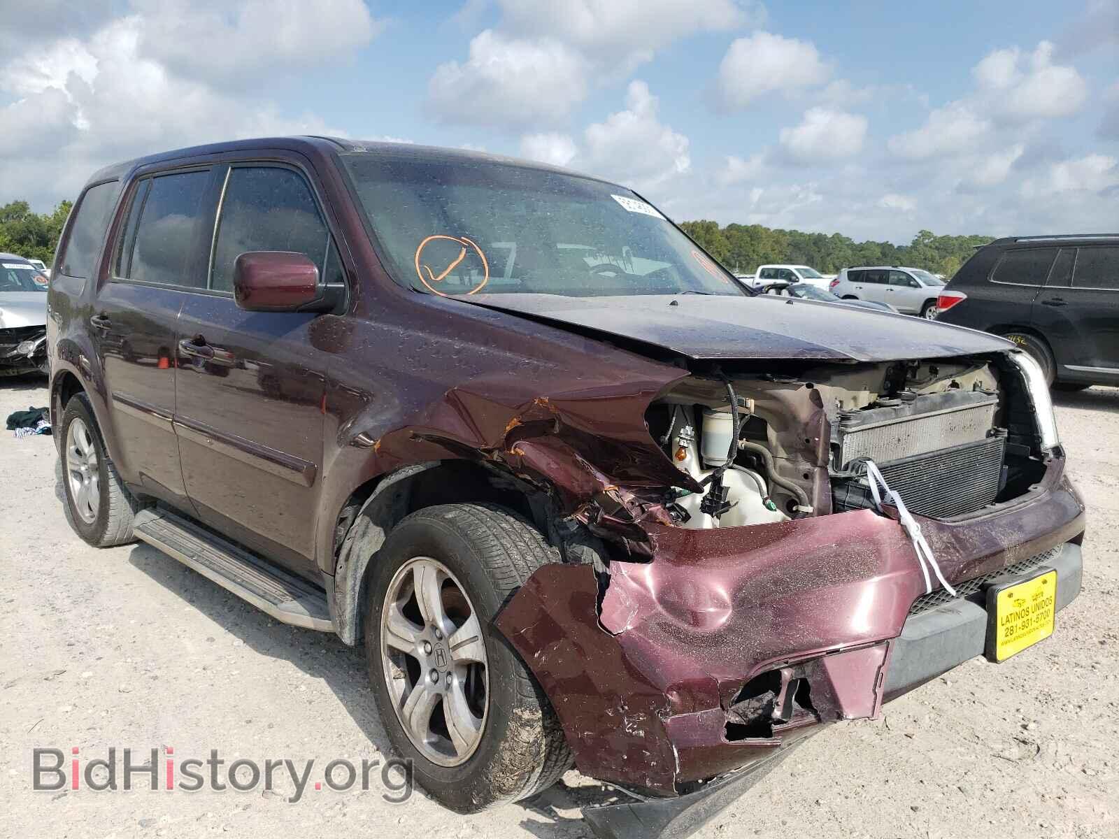 Фотография 5FNYF3H60CB038930 - HONDA PILOT 2012