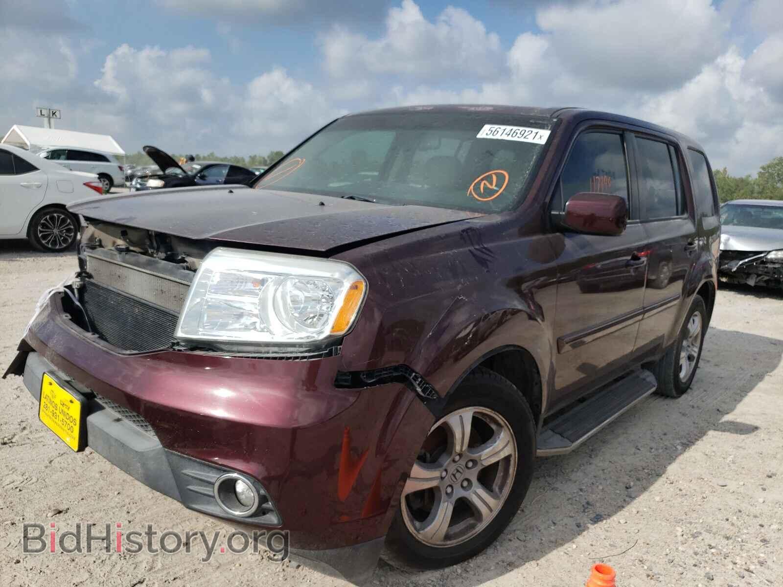 2012 HONDA PILOT - VIN: 5FNYF3H60CB038930 - Фото 2