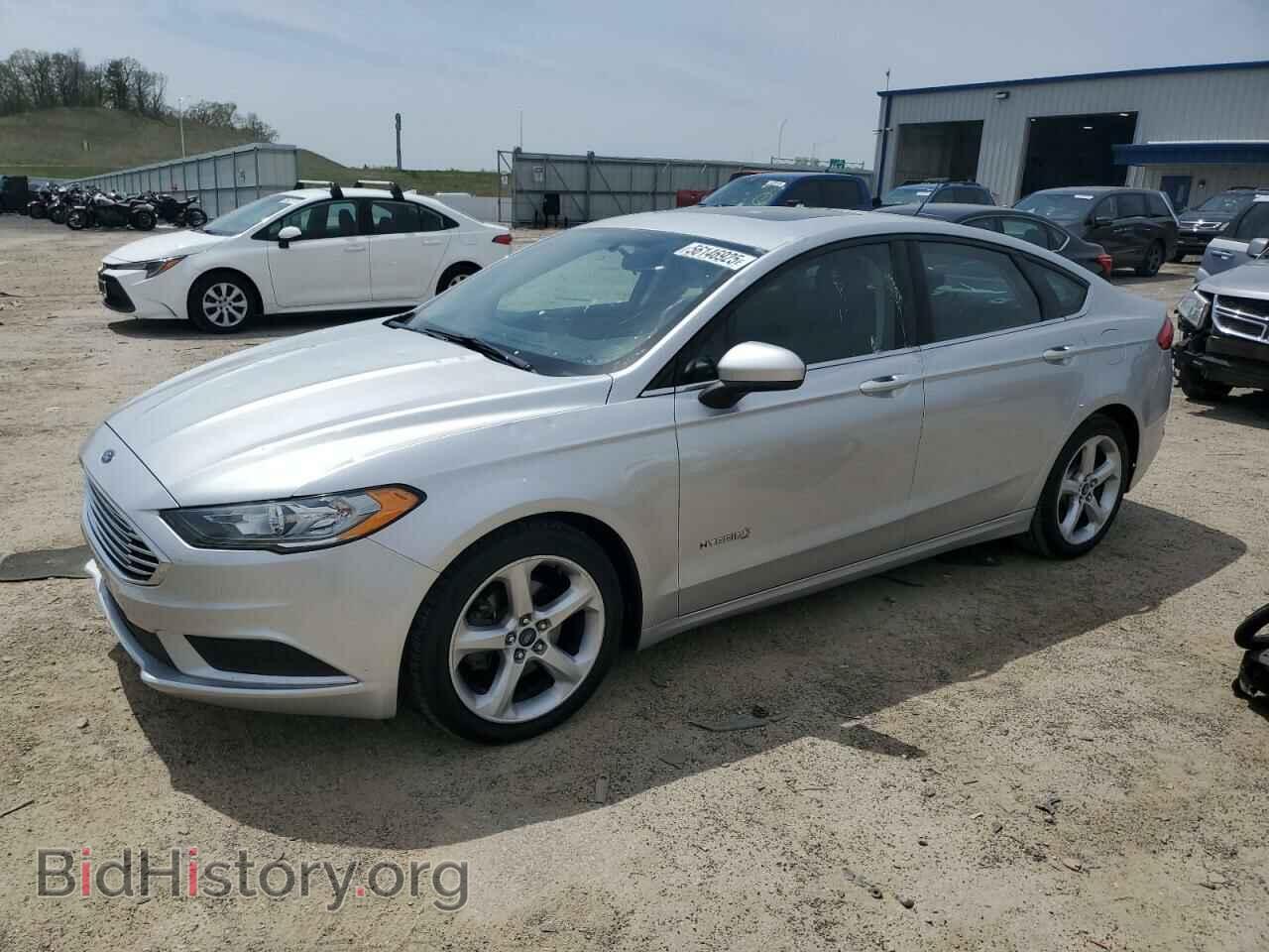 Photo 3FA6P0LU9HR223532 - FORD FUSION 2017