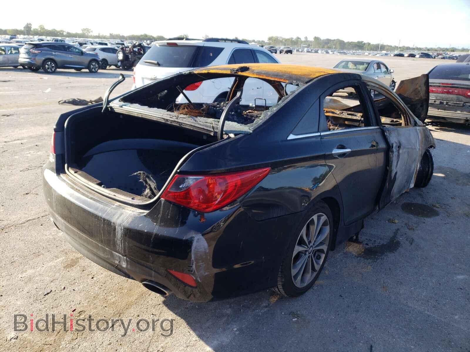 2014 HYUNDAI SONATA - VIN: 5NPEC4AC0EH943108 - Фото 4